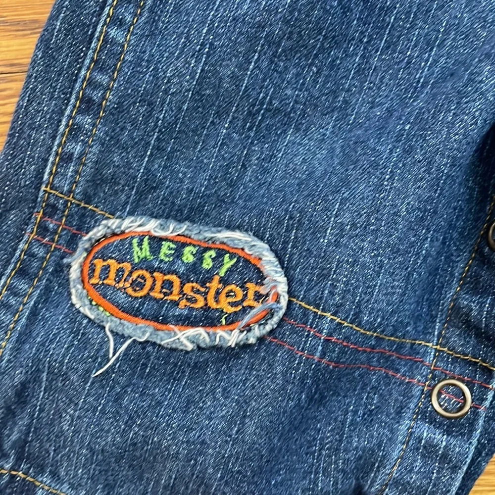 Blue Jean overalls (12m)‎